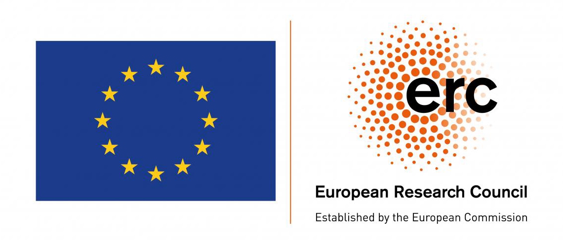 European Union emblem and European Research Council logo